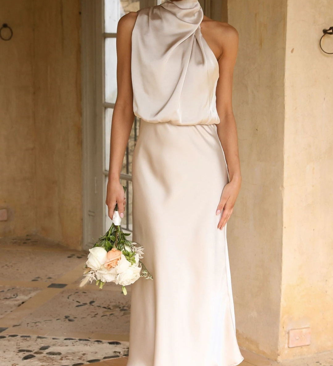 Anja - Haljina s halter izrezom
