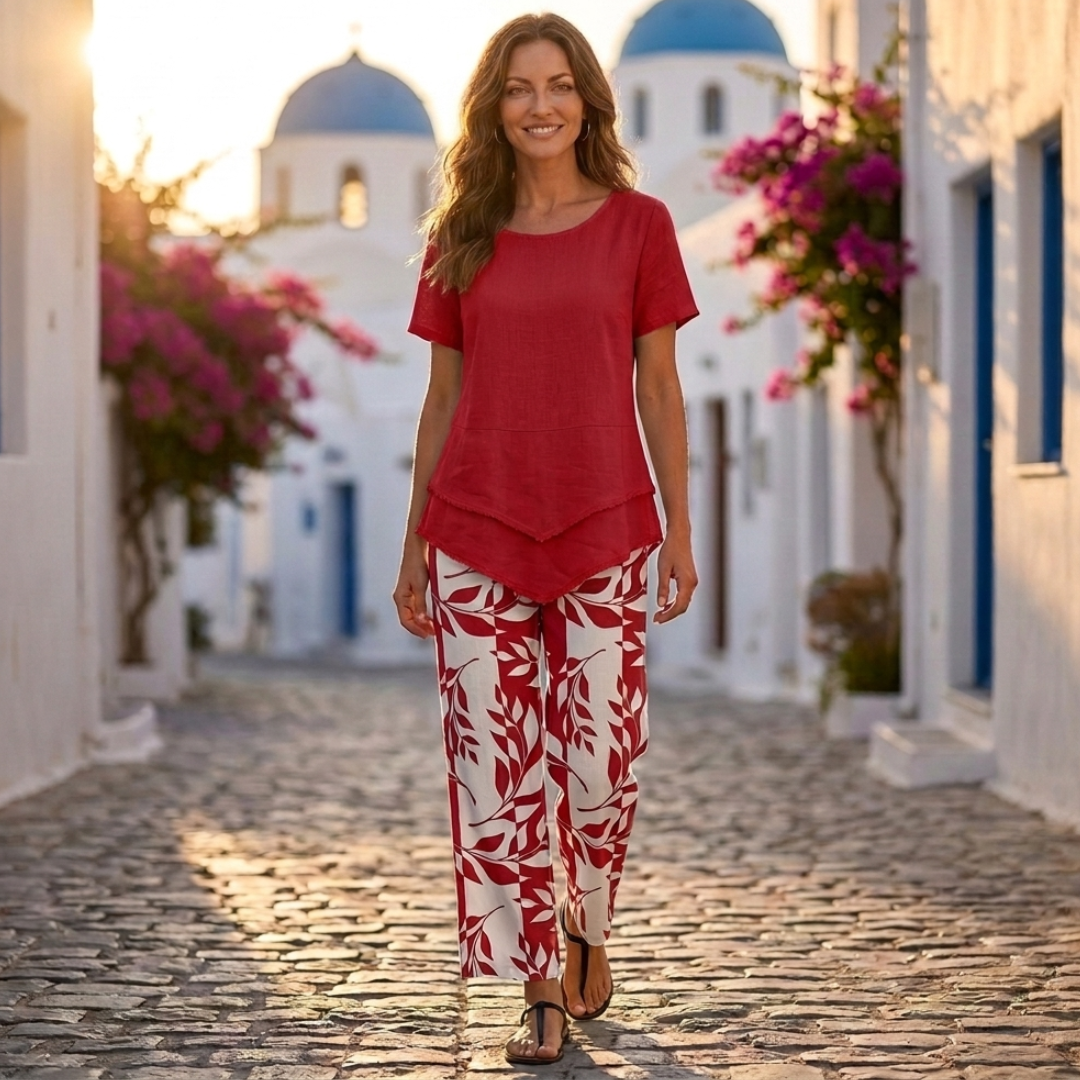 Nikolina - Set koji se sastoji od majice i pantalona.