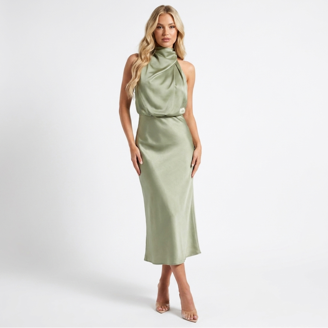 Cana - Elegantna saten haljina