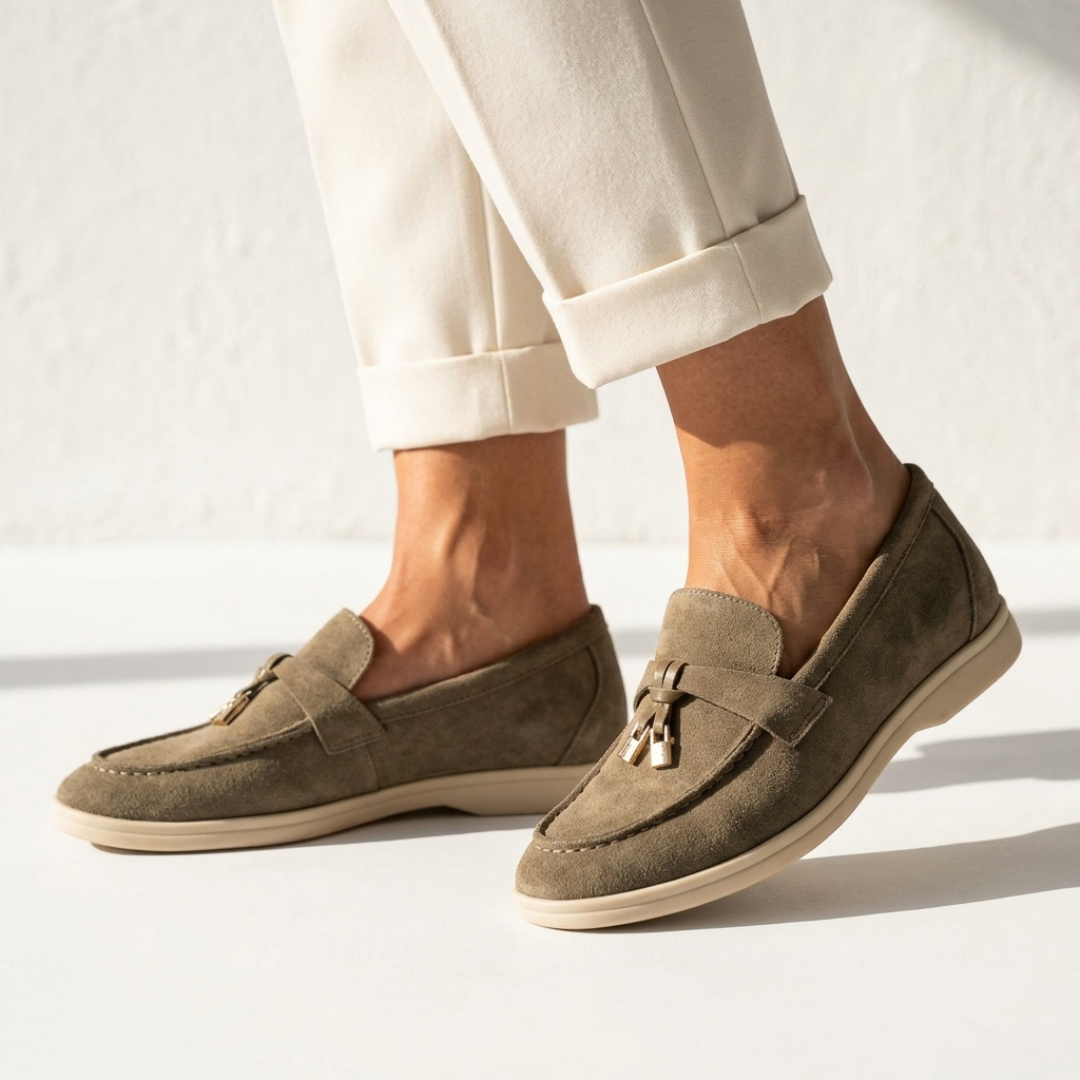 Milena - Suede Mokasini