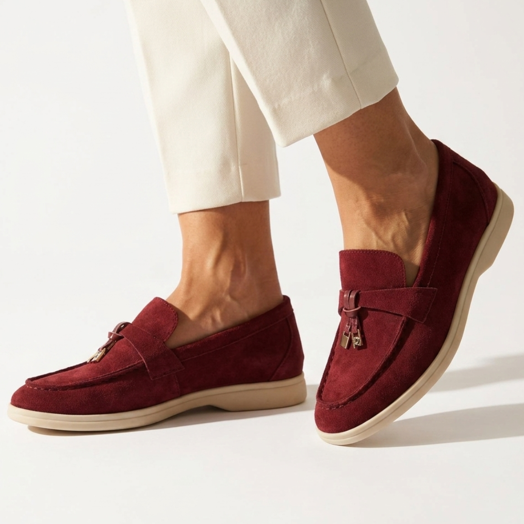 Milena - Suede Mokasini
