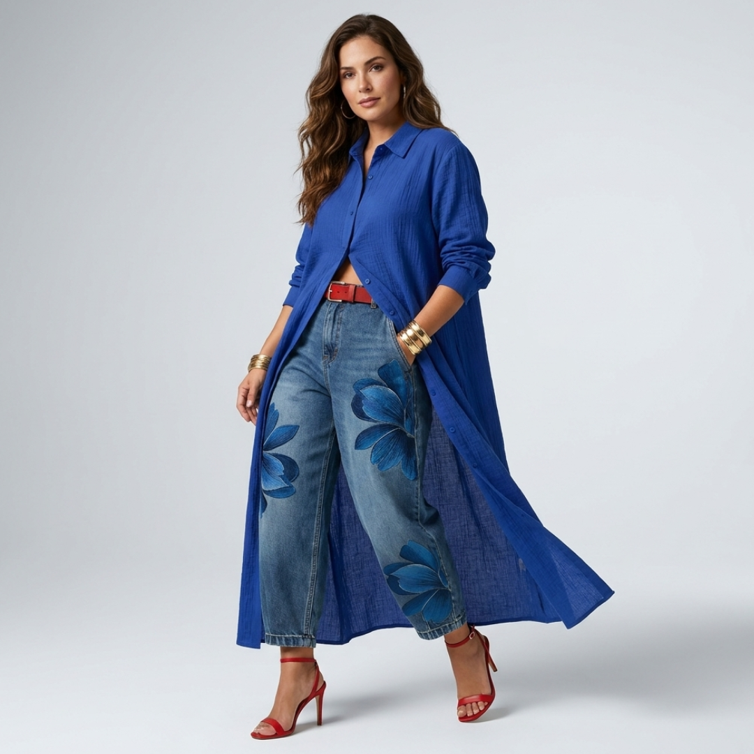 Vidosava - Set pantalona i dugih rukava košulje