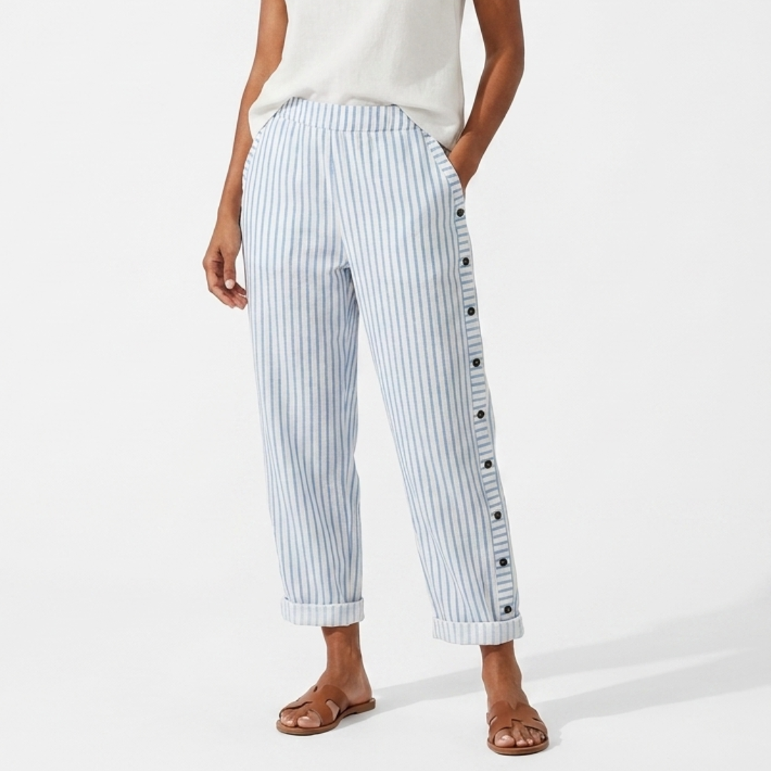 Đurđica - Prugaste pantalone s gumbima