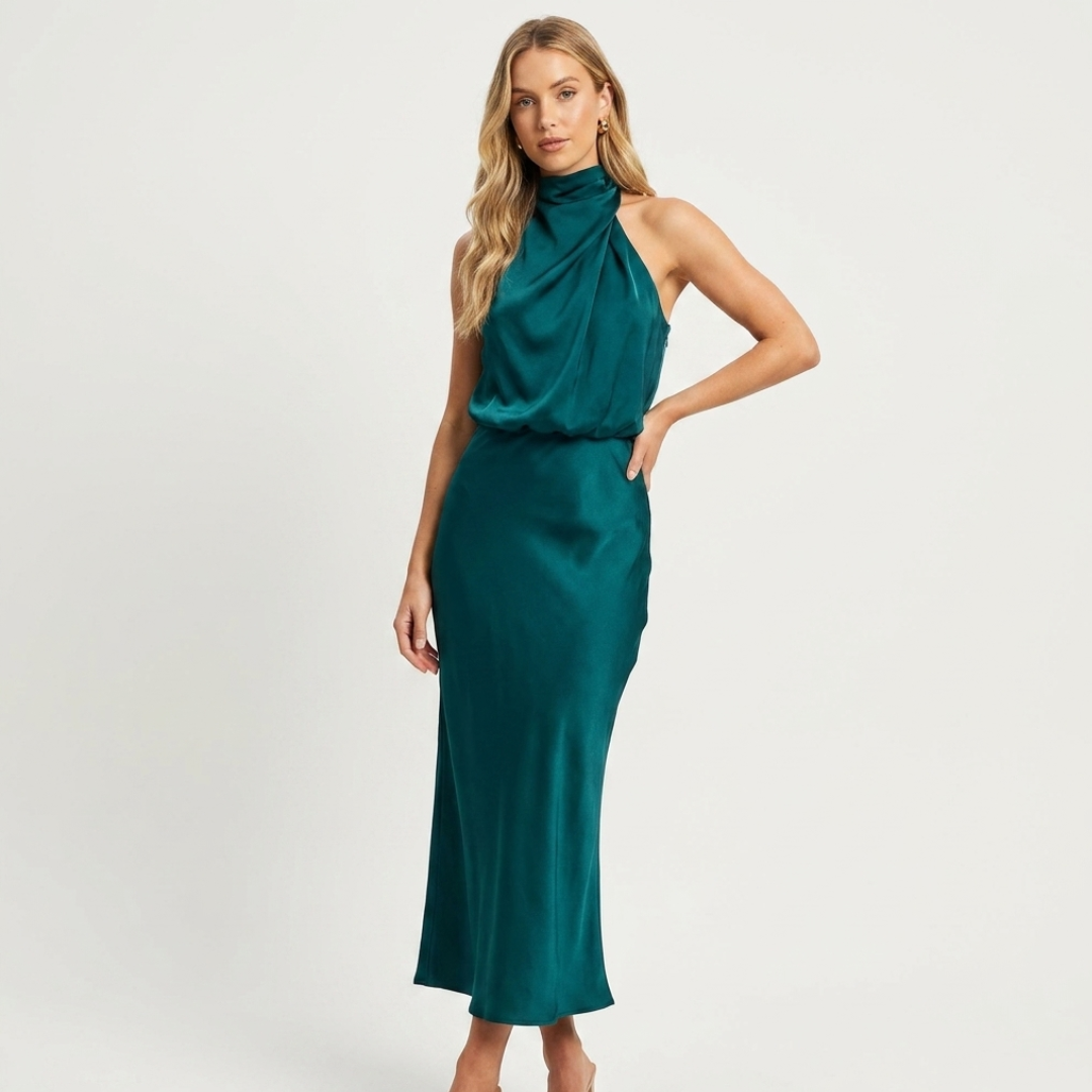 Cana - Elegantna saten haljina
