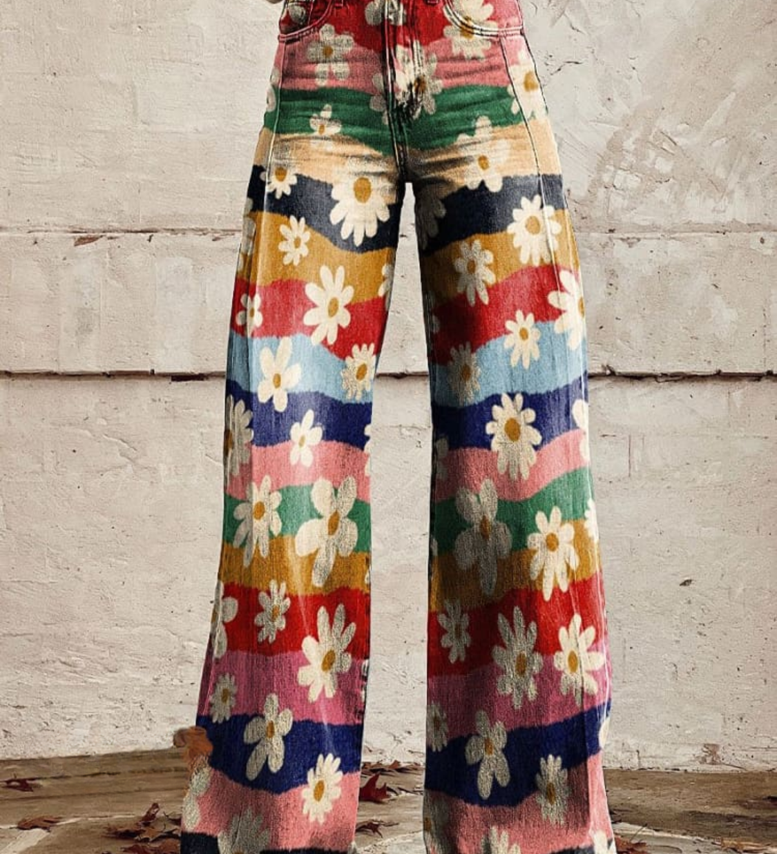 Lena - Elegantne boemske pantalone