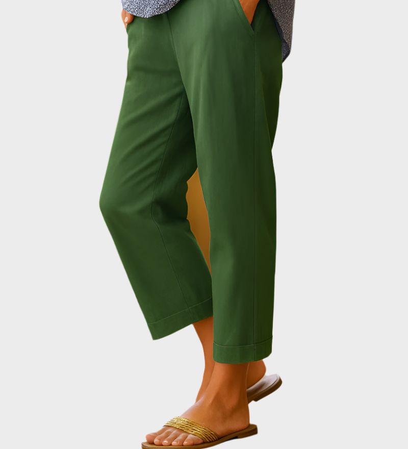 Letnje Pantalone od Lna i Pamuka