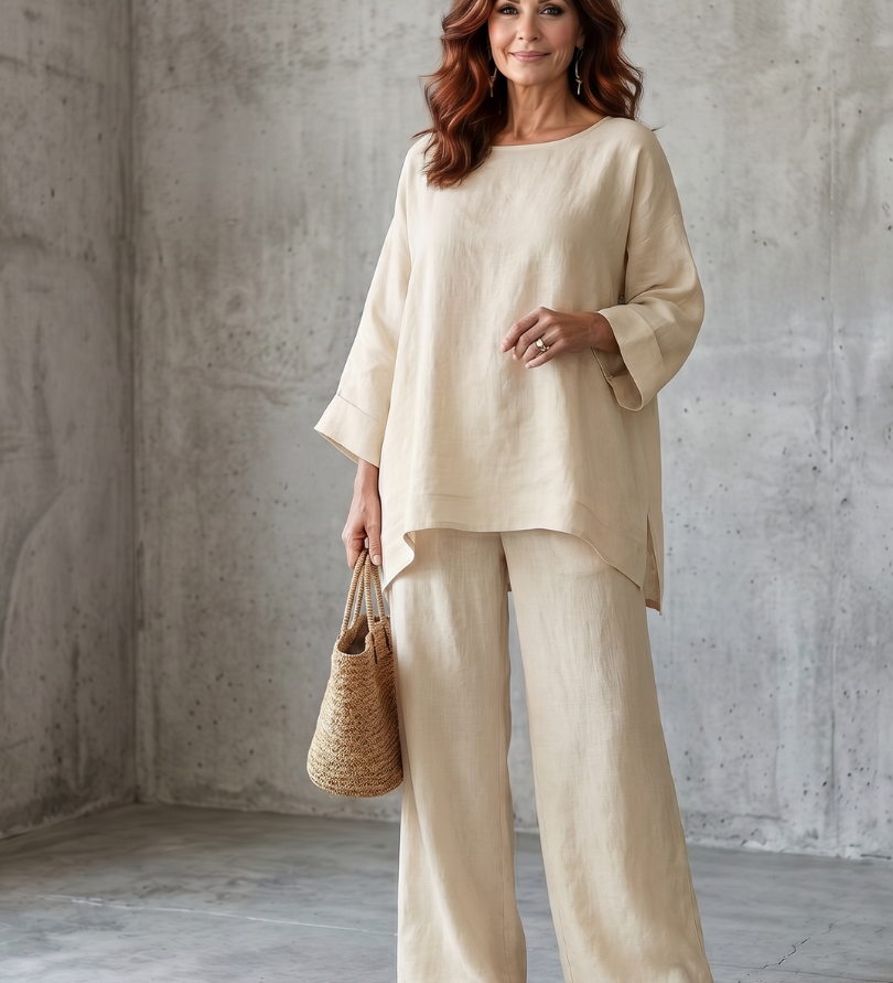 Prue | Oversized tunika a široké nohavice