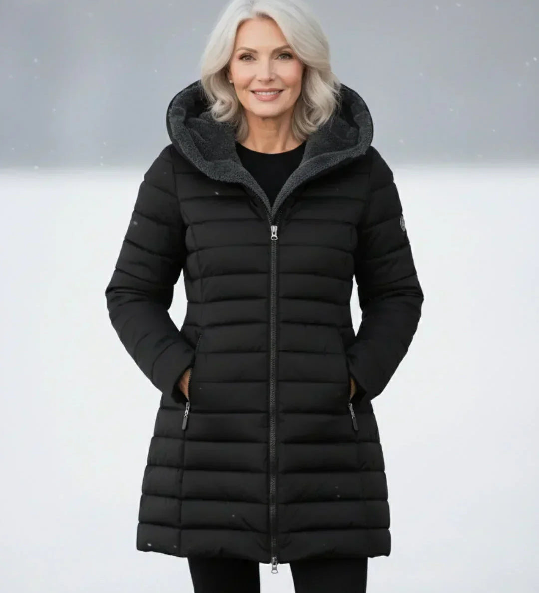 Dunja - Kaput s quilted dizajnom za zimu