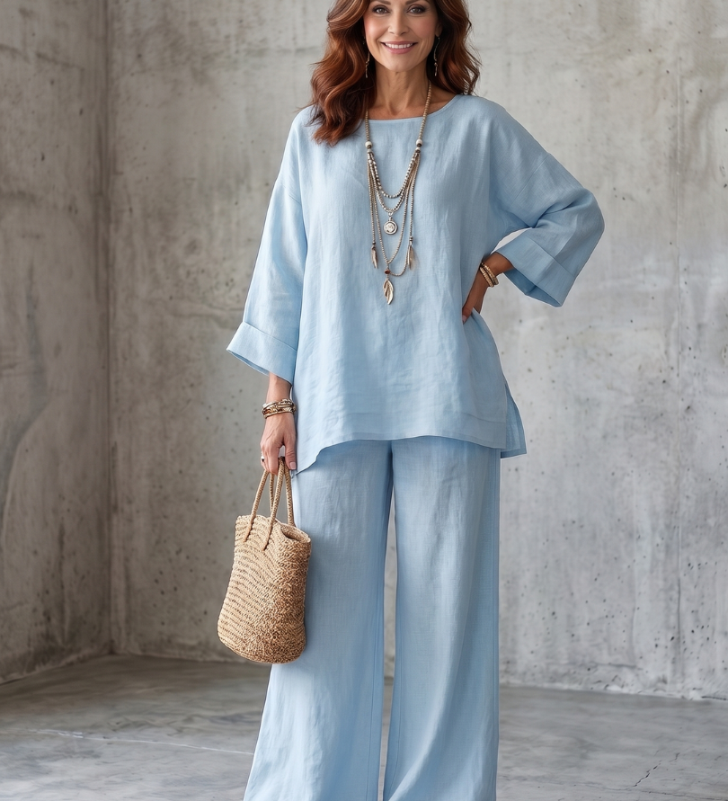 Prue | Oversized tunika a široké nohavice