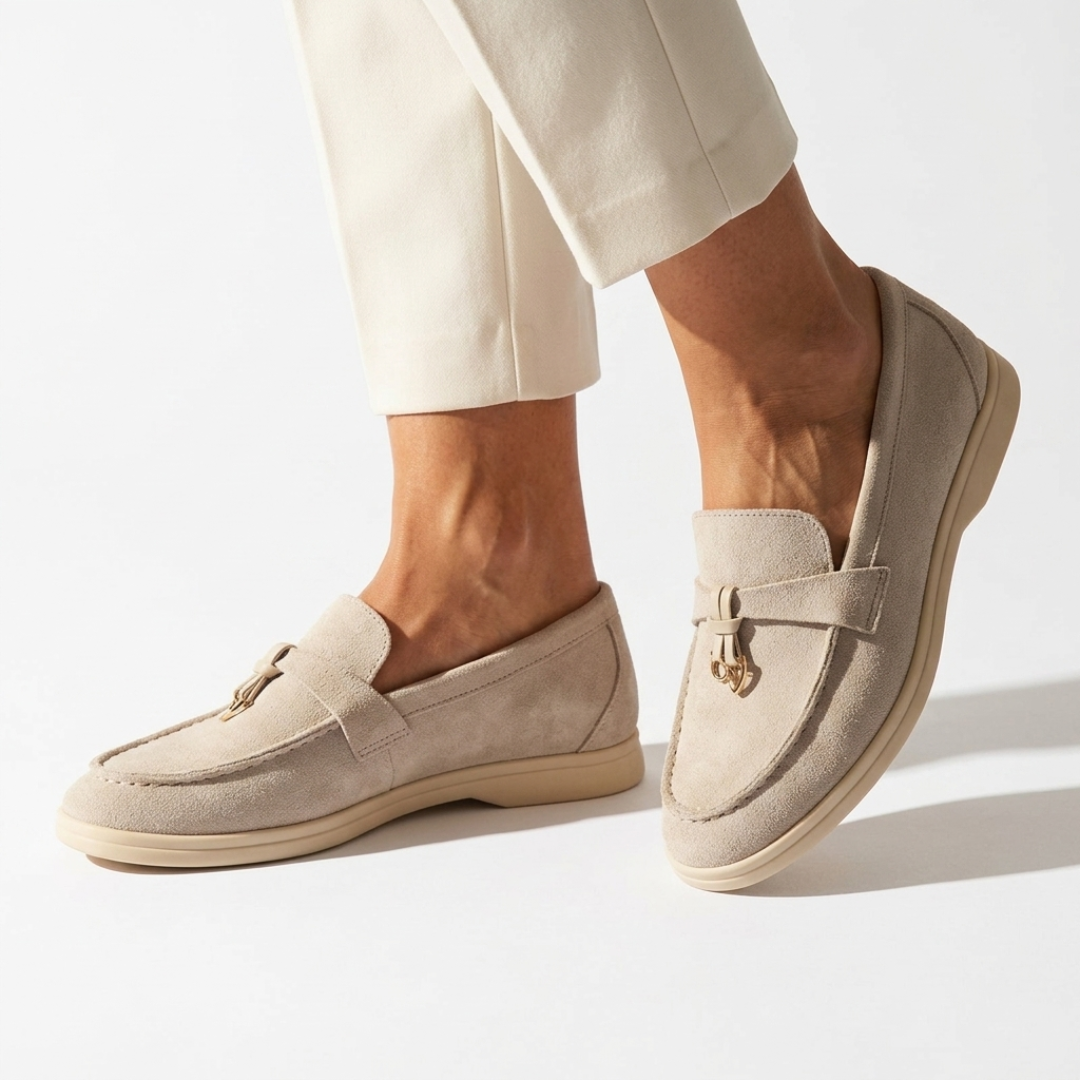 Milena - Suede Mokasini