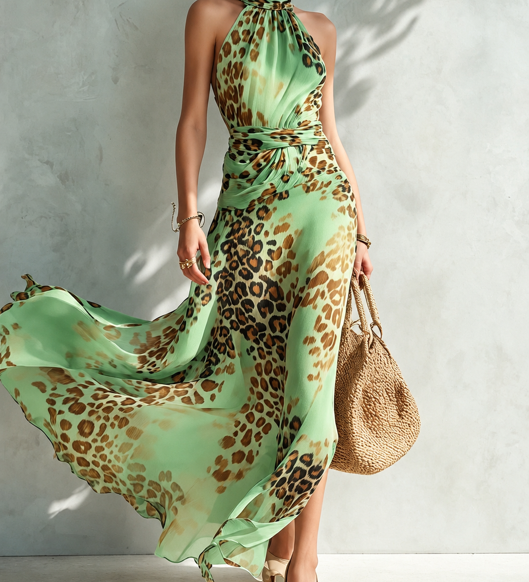 Milovana – Glamurovne maxi haljine sa leopard uzorkom