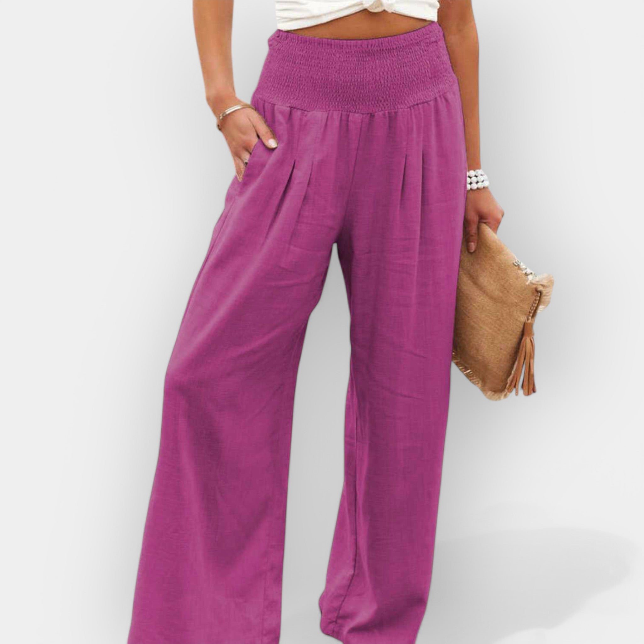 Udobne Široke Pantalone