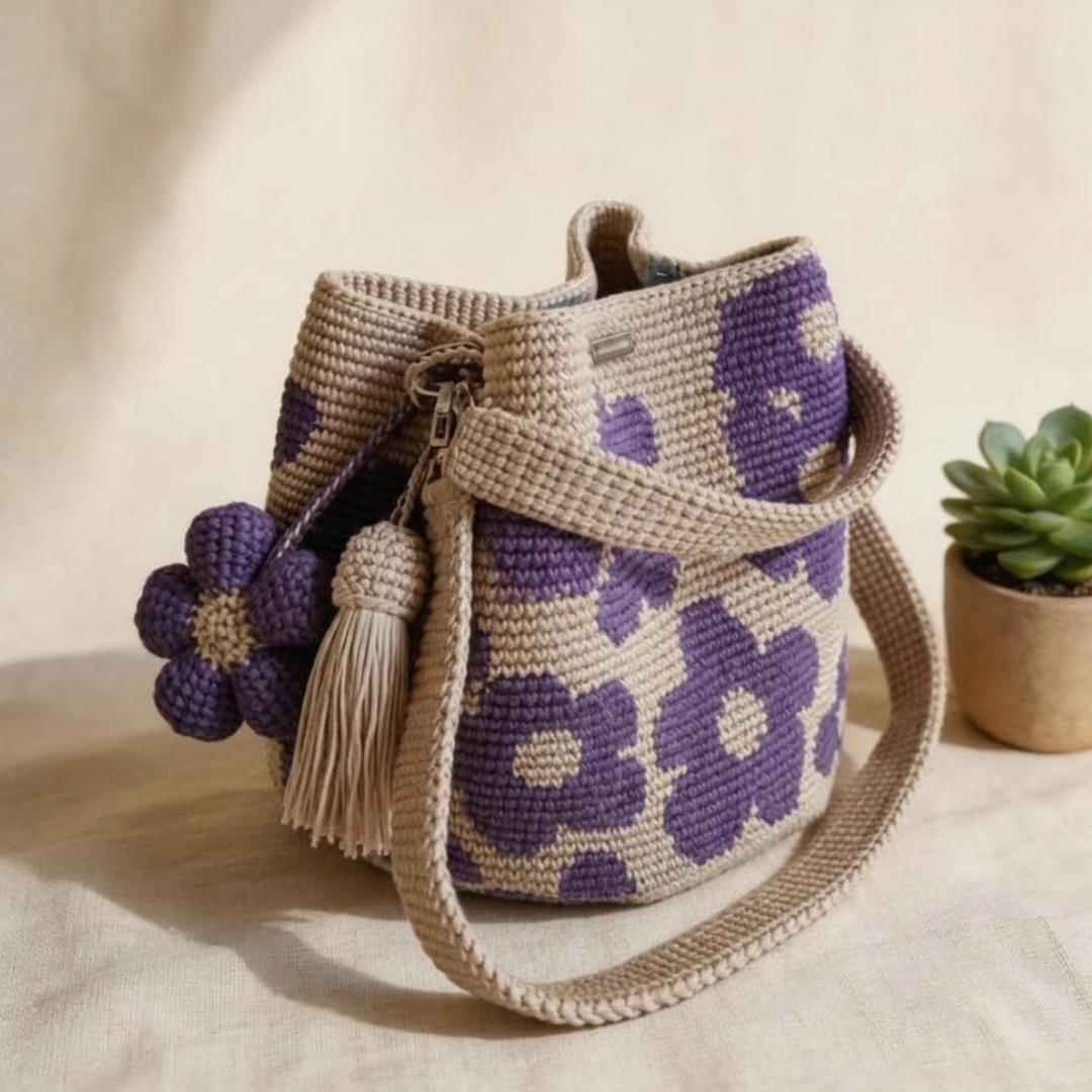 Dara – Pletena torba boho