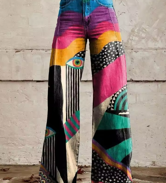 Snežana - Elegantne boemske pantalone