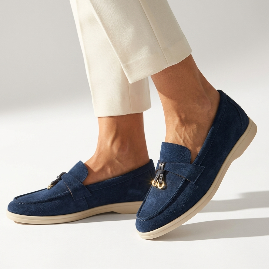 Milena - Suede Mokasini