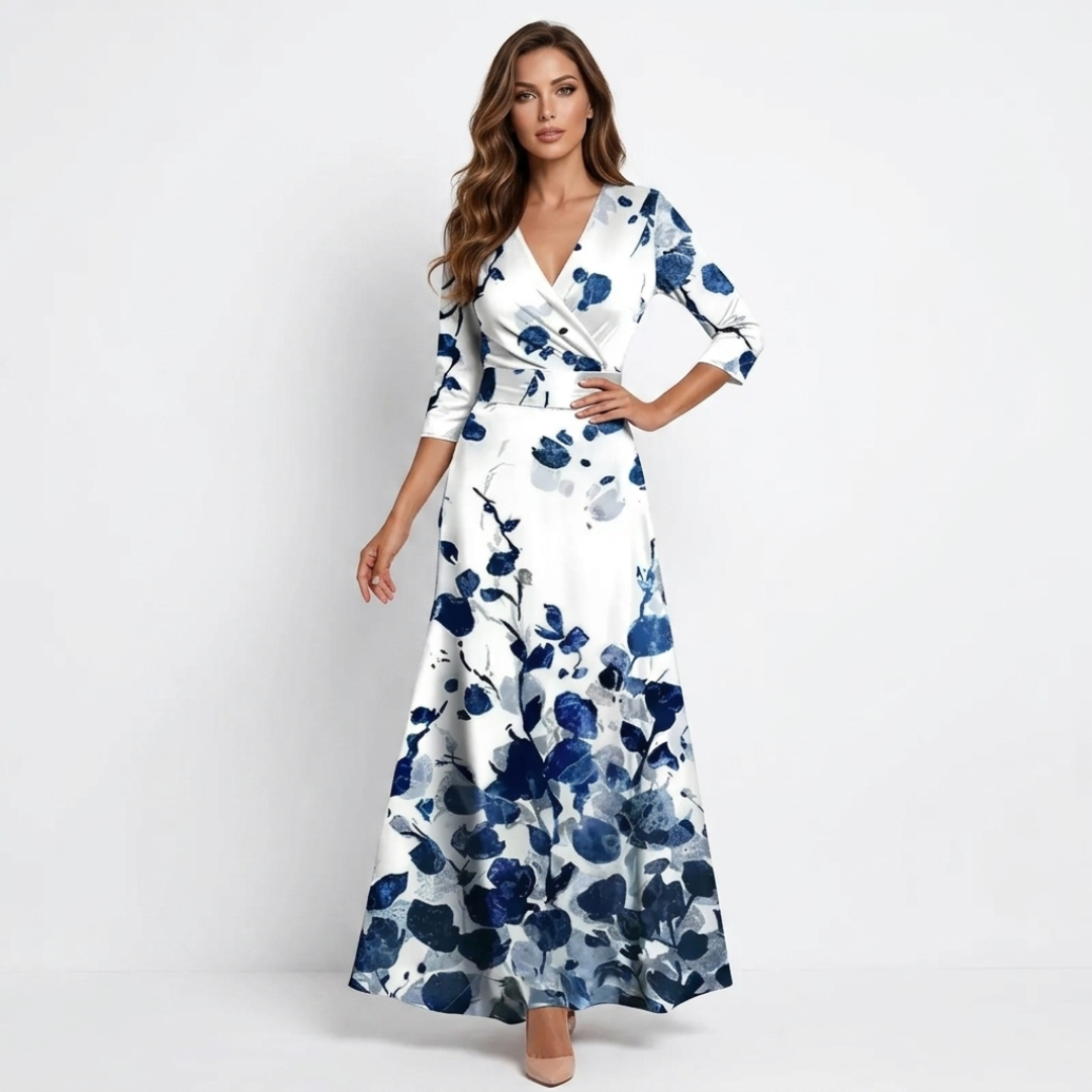 Milena - Elegantno Maxi Cvjetno Haljina