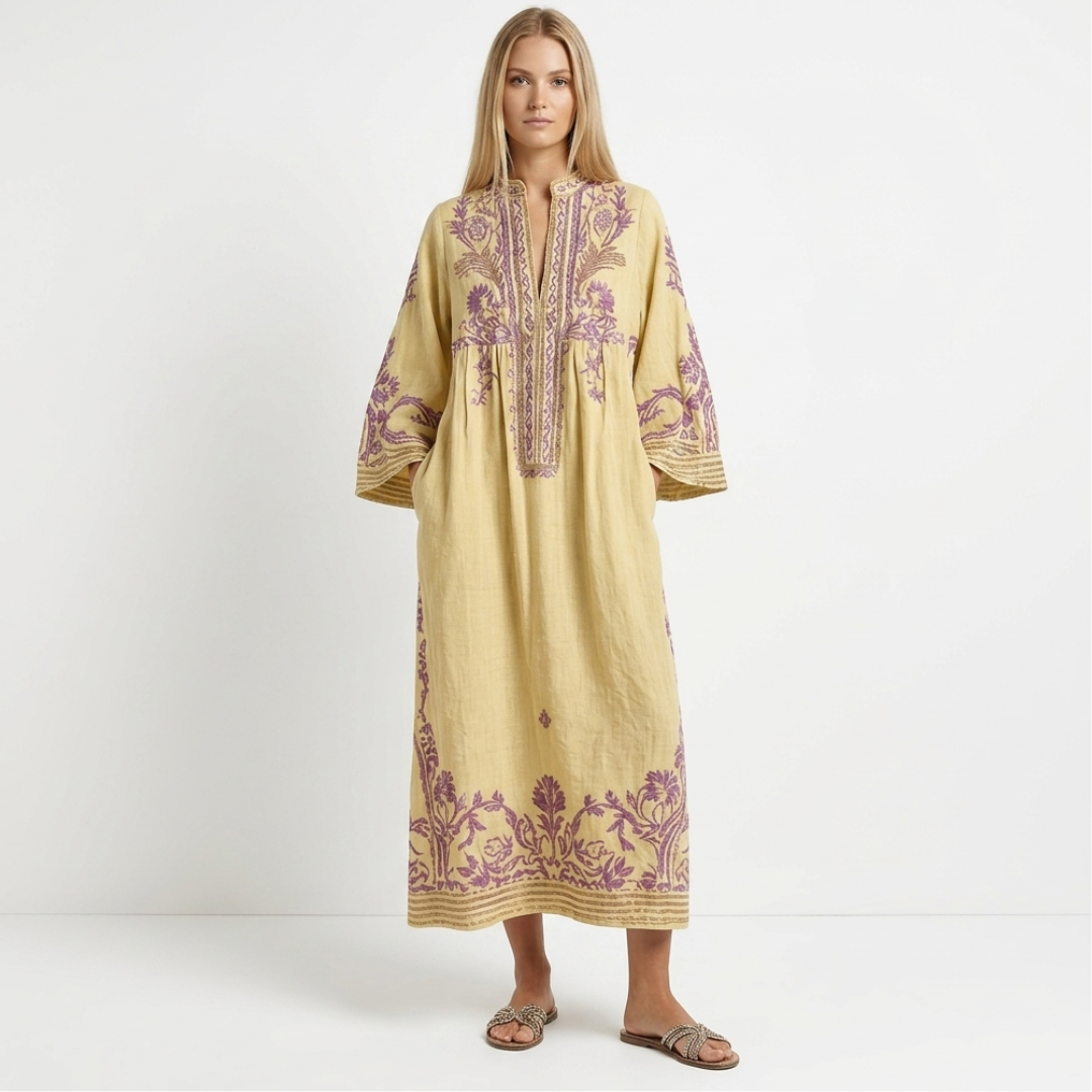 Radojka - Boho haljina s vezom