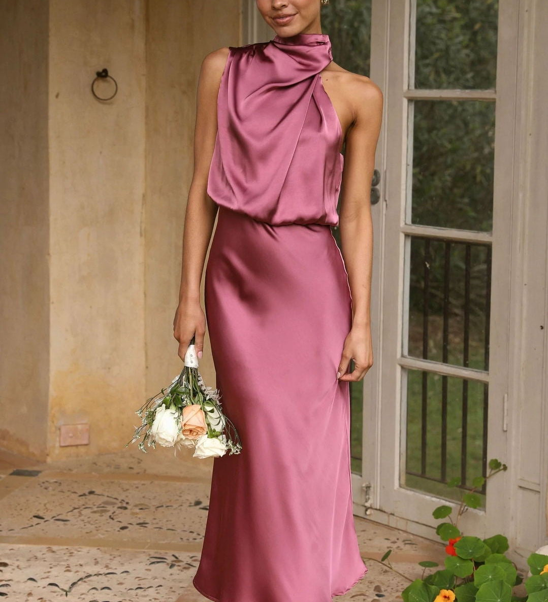 Anja - Haljina s halter izrezom