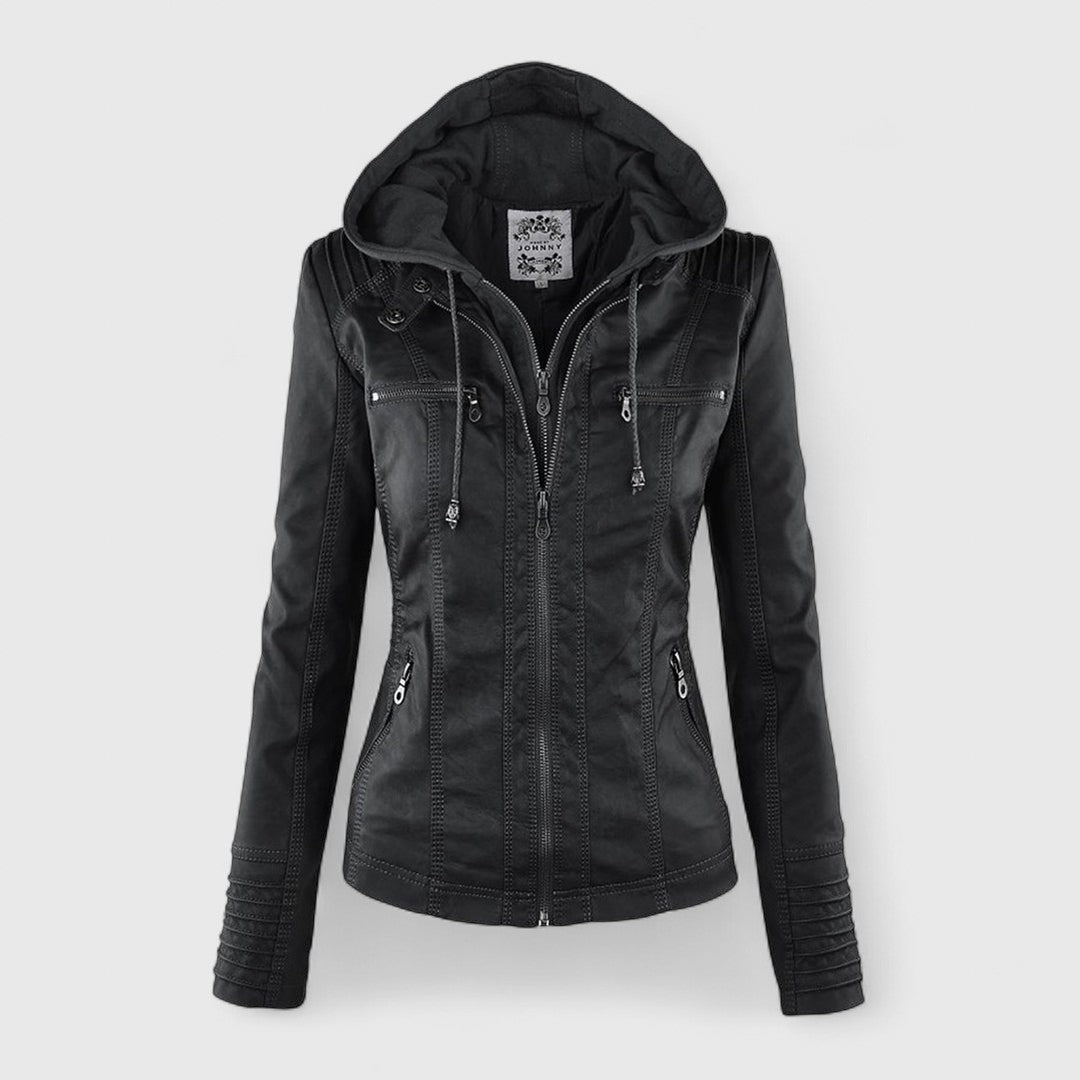 Danica - Kožna moto jakna s udobnošću i elegantnim dizajnom