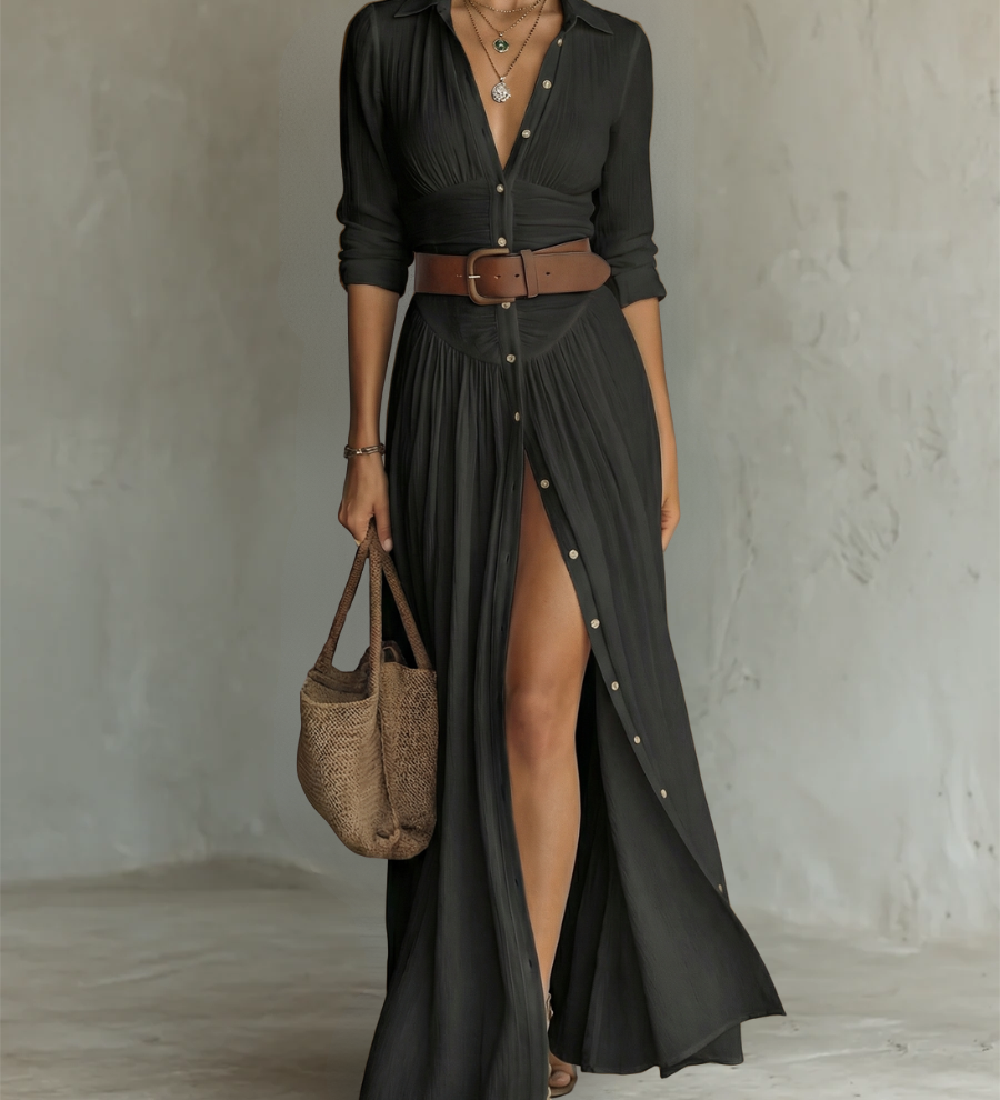 Jarmila – Lanene maxi haljine