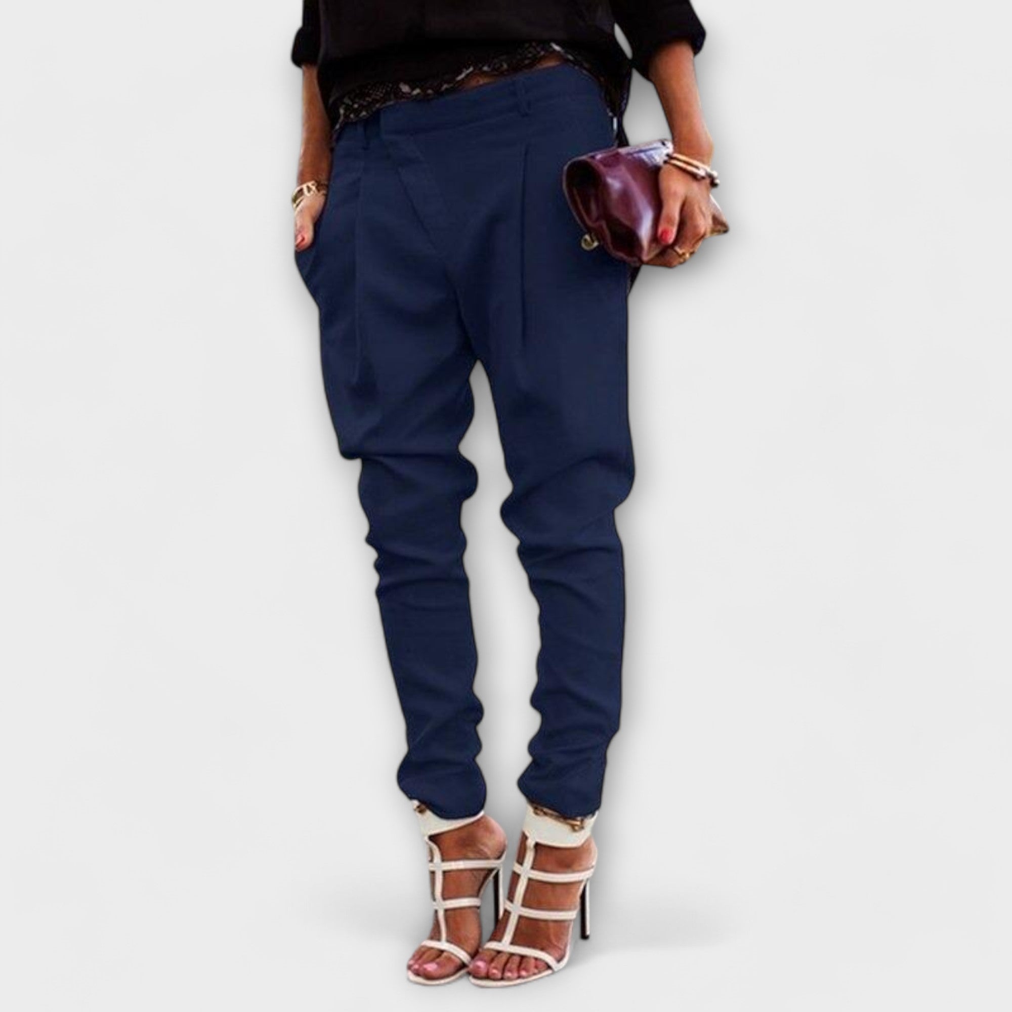 Pantalone s Visokim Strukom