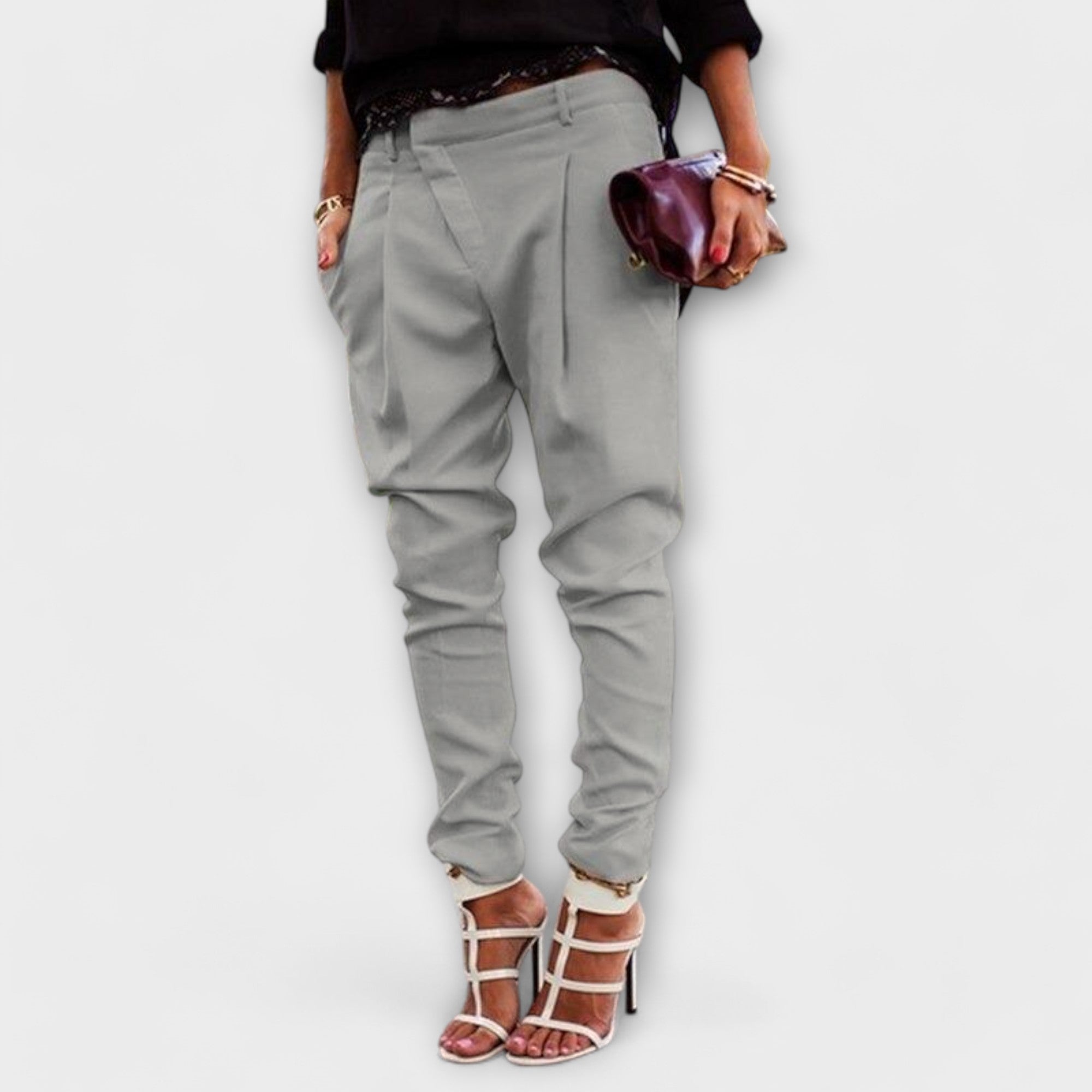 Pantalone s Visokim Strukom