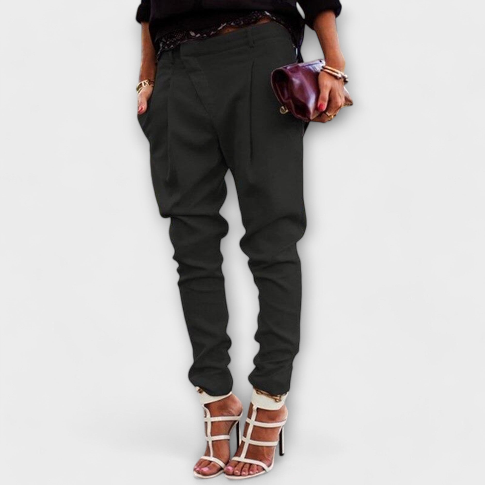 Pantalone s Visokim Strukom
