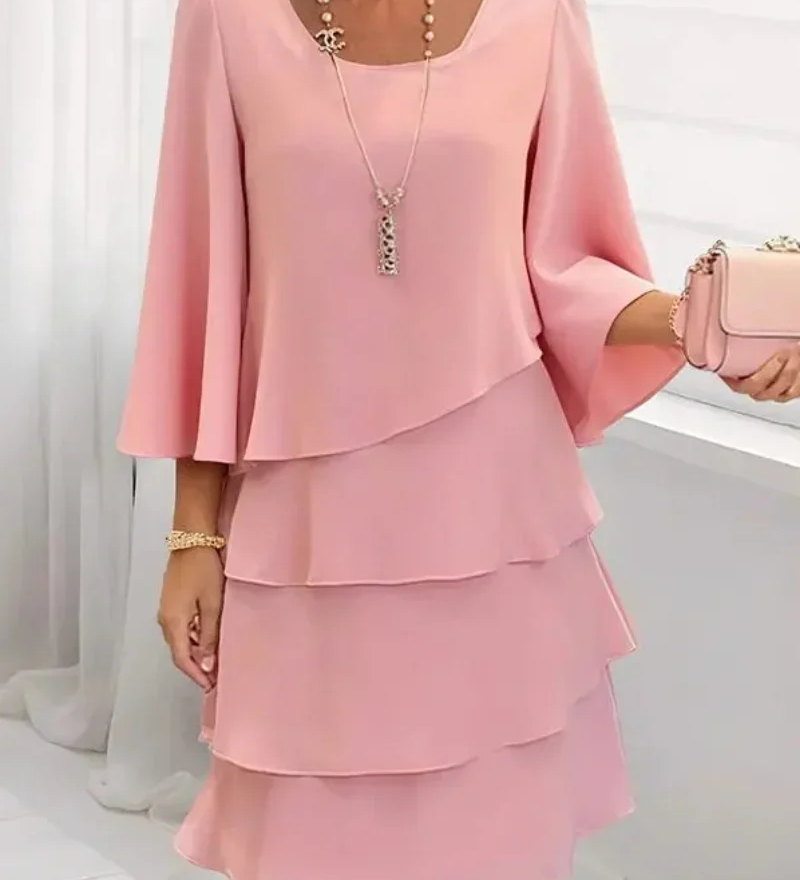 Stana - Elegantna haljina s prugama