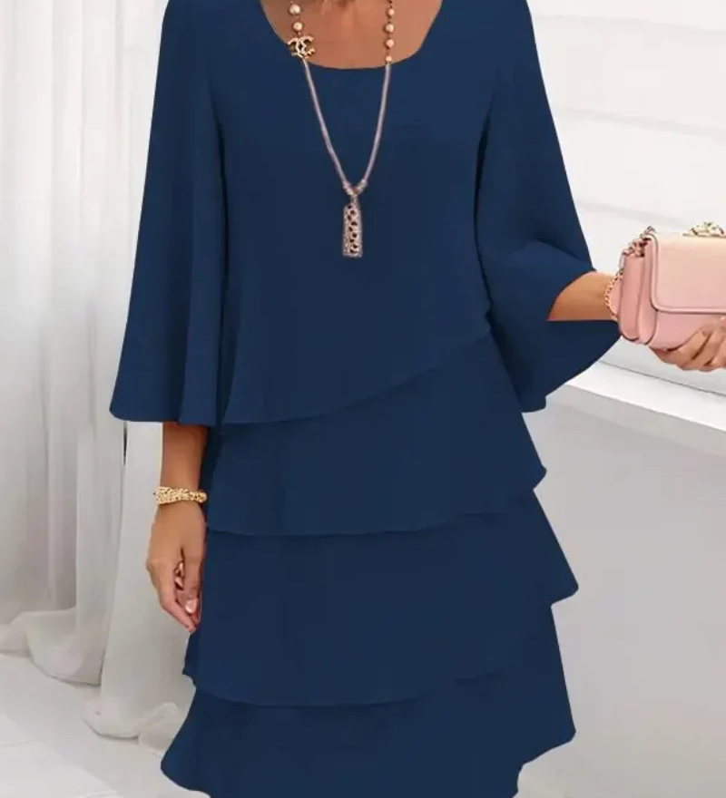 Stana - Elegantna haljina s prugama