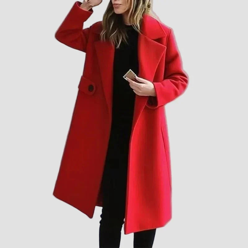 Ljiljana - Elegantni dugi kamelji kaput