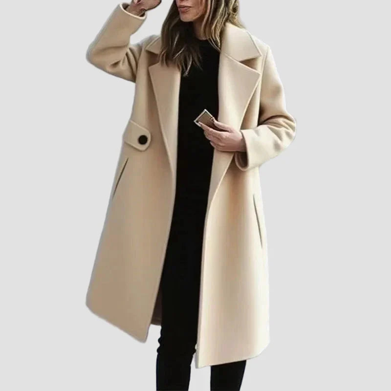 Ljiljana - Elegantni dugi kamelji kaput