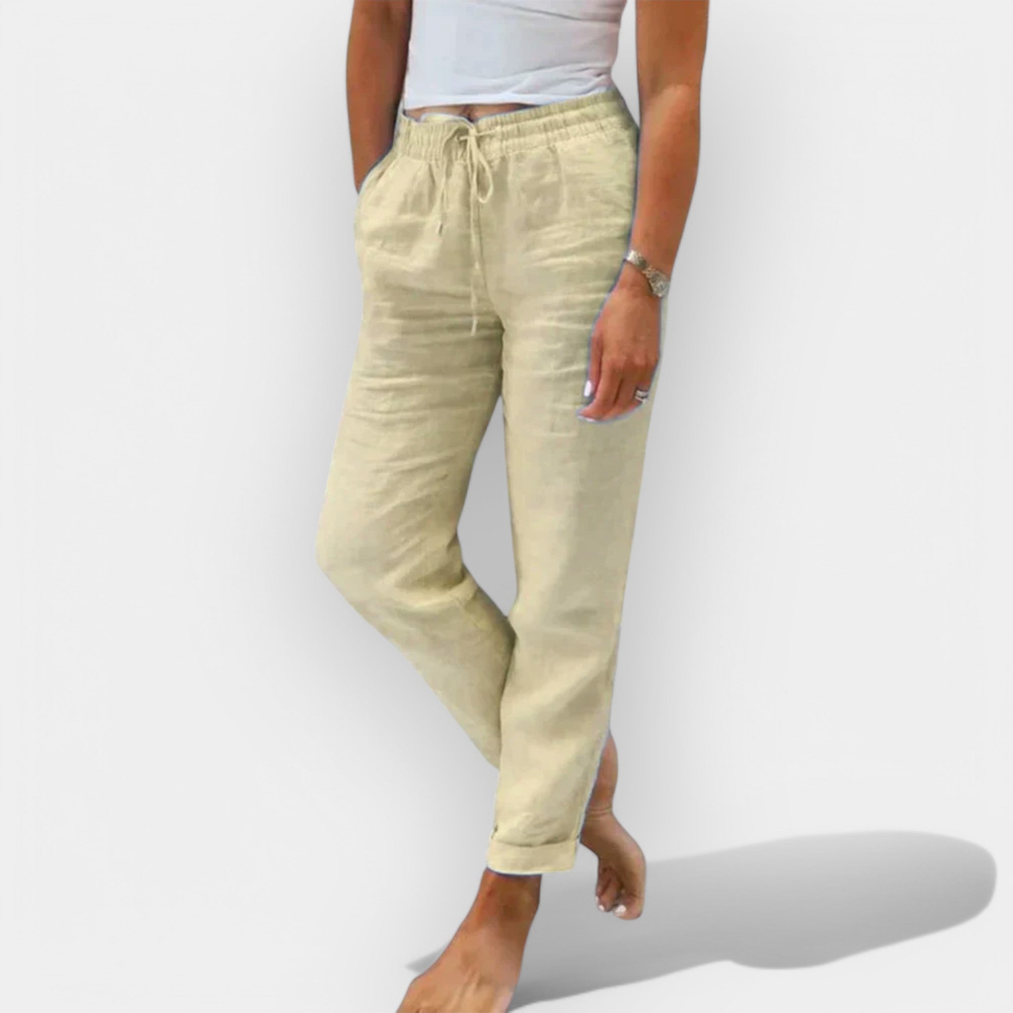 Obnovljene Letnje Pantalone od Ljena