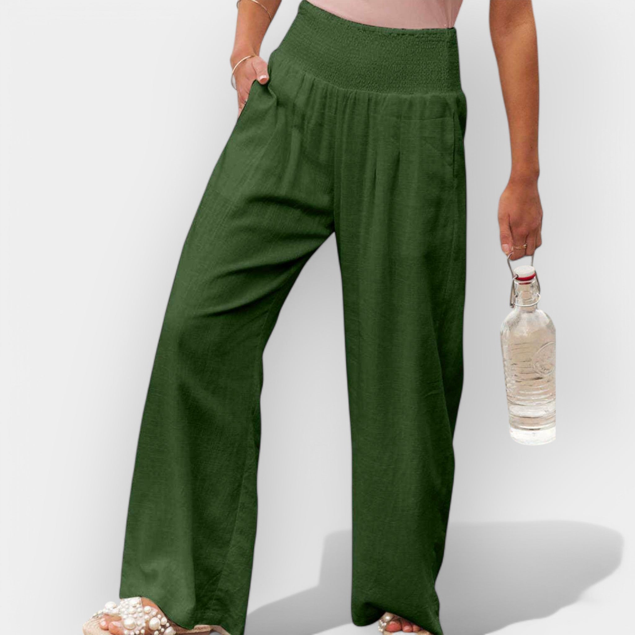 Udobne Široke Pantalone