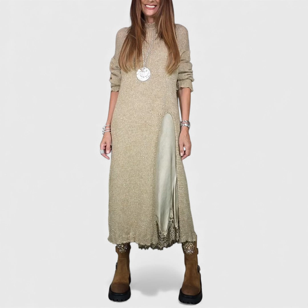 Milovanka - Elegantni dugi pleteni set