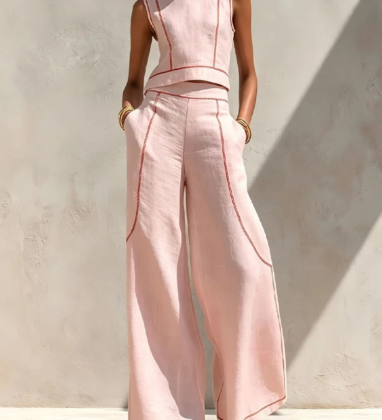 Dobrinka – Dvodelni set sa palazzo pantalonama
