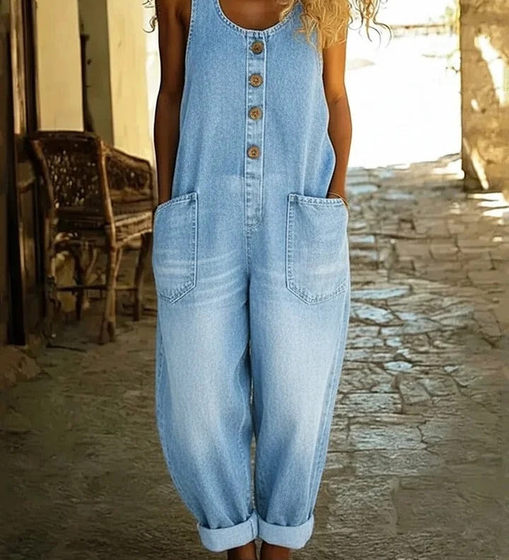 Vera | Overalls od opranog pamučnog trapera